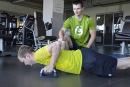 Kondin trning v posilovni pre Martina