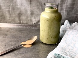 Hrkov smoothie po rannom cvien