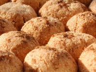 Jednoduch mandov koliky /biscotti/  bez lepku